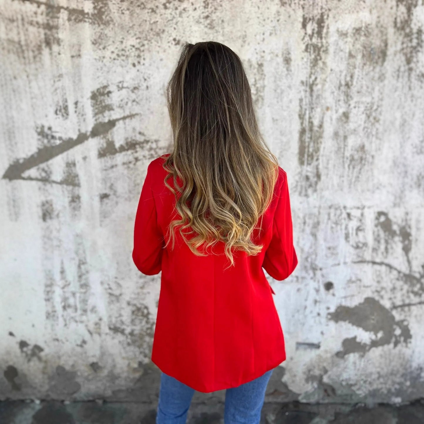 Color Matching Cheetah Lapel Fashion Small Suit Coat