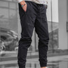 Men's Zipper Overalls Retro Casual Jogger Pants