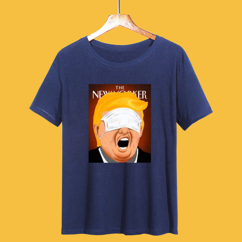 T-shirt stampata girocollo da uomo e donna