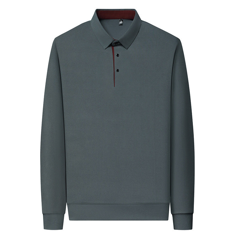Giovane Casual Gamba Dritta Manica Lunga