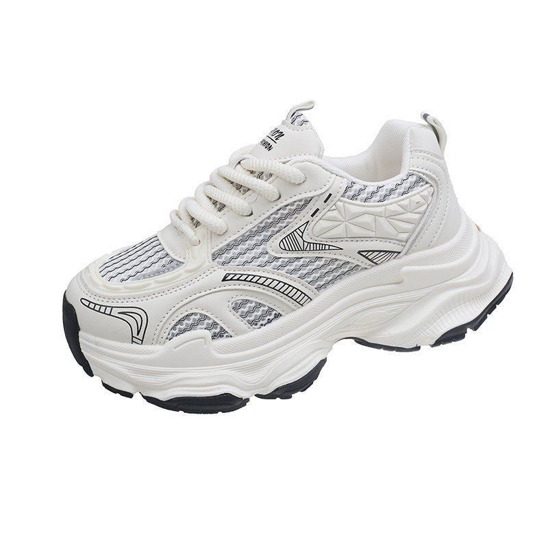 Summer Thin Mesh Breathable Increased Casual Sneaker
