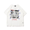 Maglietta intimo a maniche corte stile Harajuku High Street Fashion
