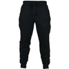 Men's Solid Color Drawstring Fleece Casual Pants