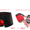 Cycling Men's Summer Cycling Pants Thick Silicone Cushion Breathable Quick-drying High Elastic
