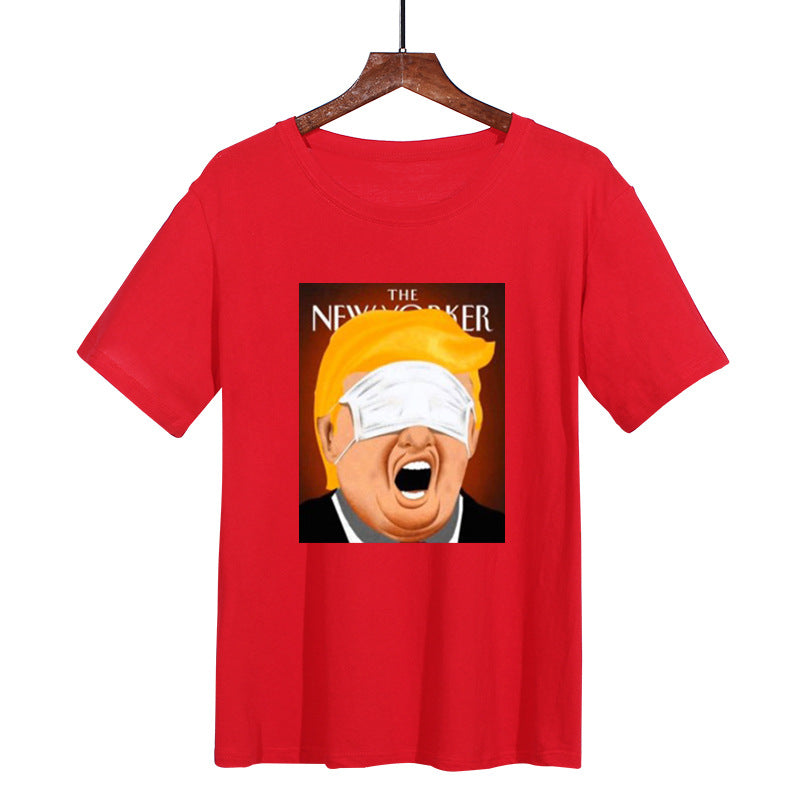 T-shirt stampata girocollo da uomo e donna