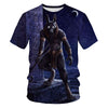 T-shirt da uomo a girocollo a manica corta