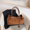 Retro Large-capacity Suede Shoulder Tote Bag