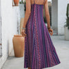 Holidaya Vintage Style Women's Printed Strap Dress