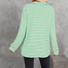 V-neck, Extra-stretch Long-sleeve Shirt