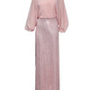 Vestito da sera in chiffon con perline da donna africana Taglie forti