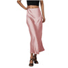 Elegant Silky-satin Skirt That Pairs Effortlessly With Any Look