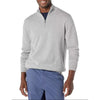 Men's Fashion Half Zipper Polo Sweater Casual Long Sleeve