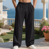 Men's Casual Jacquard Straight Simple Trousers