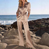 Womens Fashionable High-End Lace-Up Suit Pants Set