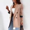 Long Sleeve Elegant Slim-fit Solid Color Small Suit Jacket