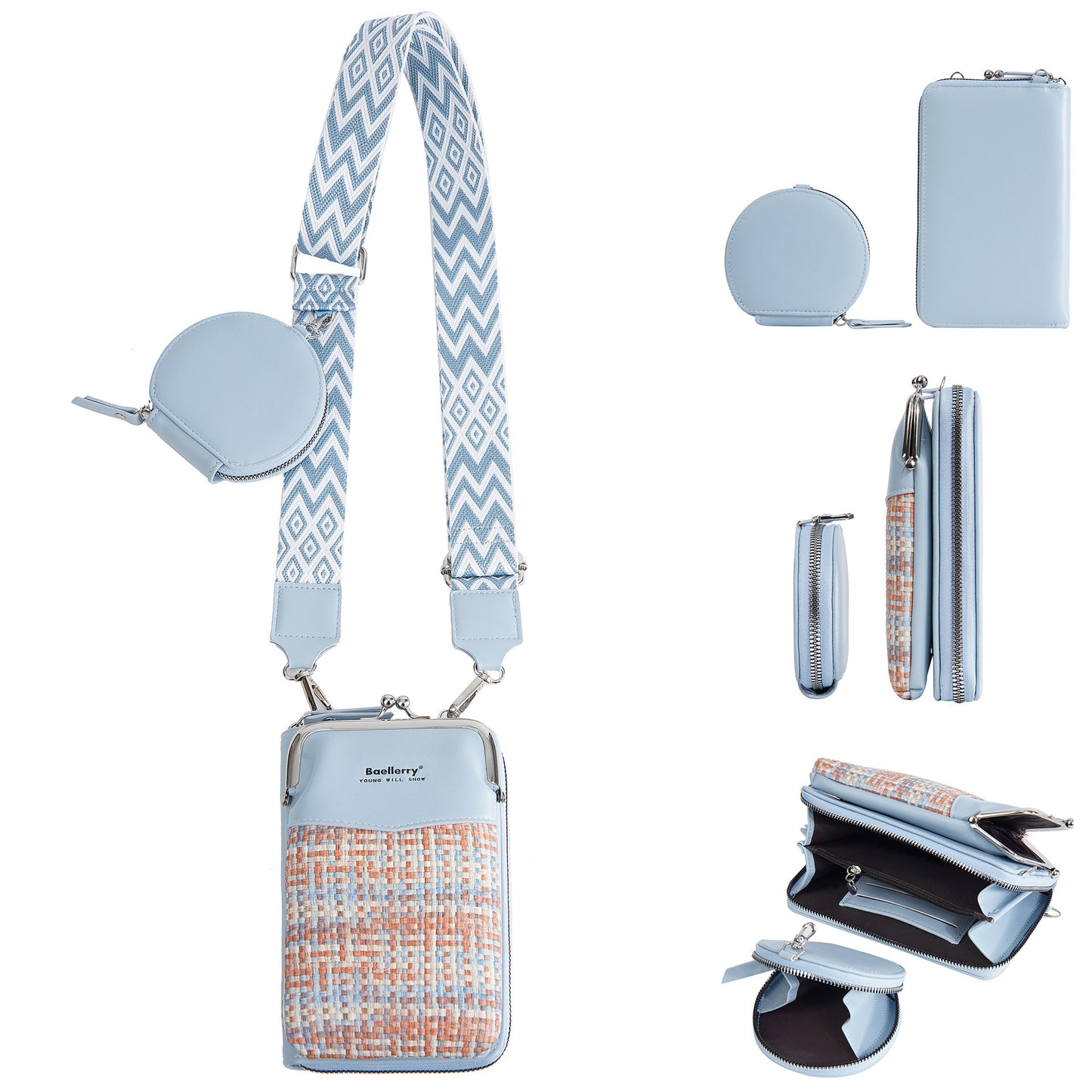 Crossbody Phone Bag Women's Mini Satchel