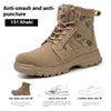 Combat Boots Male High Ankle Safety Shoes