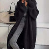 Idle Style Loose Thick Knitted Coat For Women