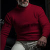 Men's Solid Color Long Sleeve Turtleneck Sweater