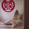 Xiuhe Wedding Dress, Two Wearing Crystal Shoes, Bridal Shoes, Female