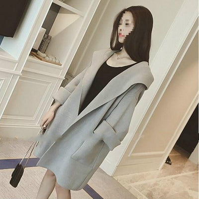 Plus Size Women's Spring And Autumn Thin Coat