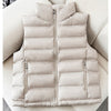 Down Cotton Lightweight Short Vest Autumn And Winter