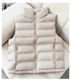 Down Cotton Lightweight Short Vest Autumn And Winter