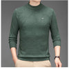 Spring And Autumn Casual Half Turtleneck Solid Color Sweater