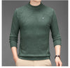 Spring And Autumn Casual Half Turtleneck Solid Color Sweater