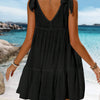 Loose-fit  Strapless Sun-protective Dress
