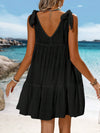 Loose-fit  Strapless Sun-protective Dress