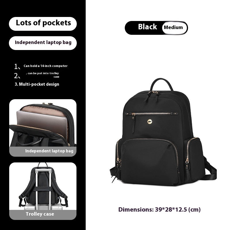 Borsa per laptop a tracolla di grande capacità