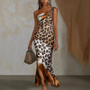 New Womens Leopard Print Dress