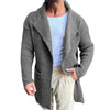 Long Sleeve Slim-fit Mid-length Sweater Cardigan European And American Large Size