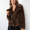 Fashion Loose Short Fox Fur Women's Coat