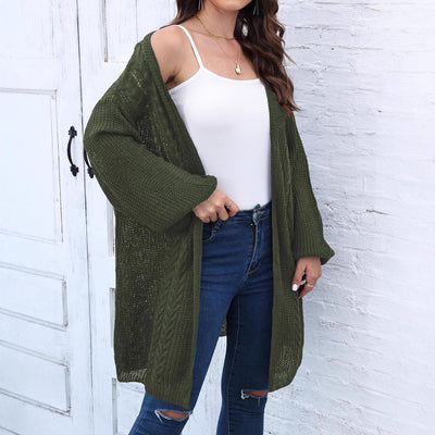 Women's Fashion Loose Casual Sweater Coat
