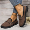 Women's Simple Round Toe Flat Bottom Casual Shallow Mouth Pumps