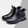 Fashion Non-slip Flat Short Rubber Boots Men