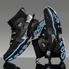 Men's High-top Shock-absorbing Running Mesh Sneaker