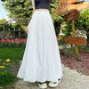 Laidback Voluminous Bud Shaped Midlength Skirt