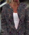 3D Digital Printing Cardigan Knitted Coat Women's Clothing