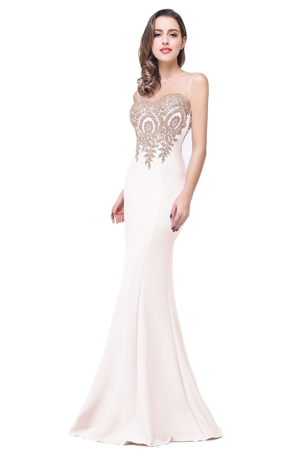 Costume da sposa a sirena per brindisi