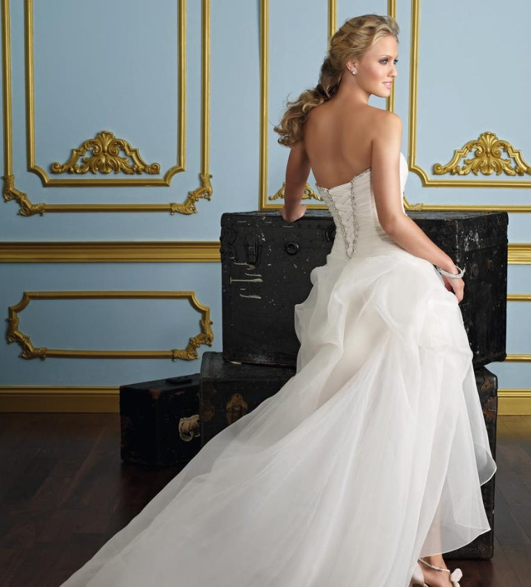 Abiti da sposa a tubino, corti o lunghi, dolci, in stile europeo e americano, per il commercio estero
