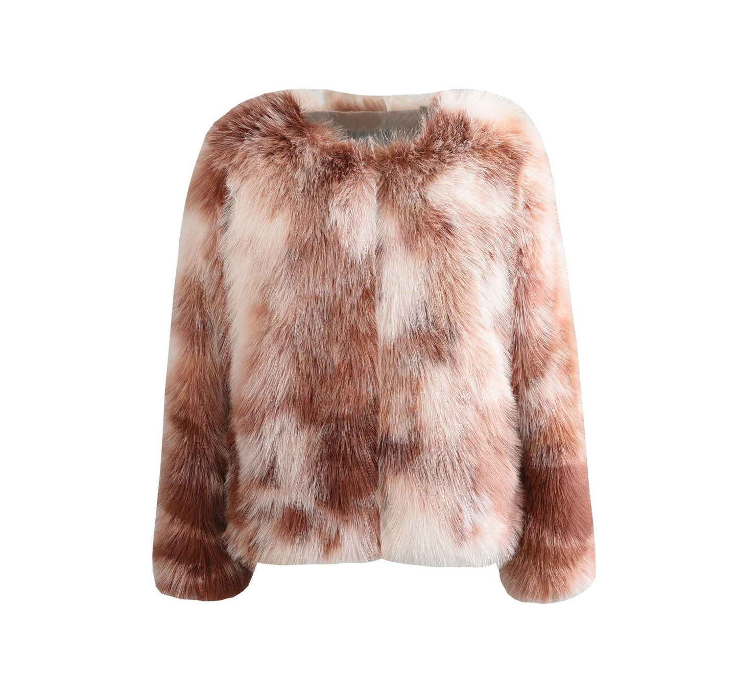 Imitation Fur Autumn And Winter New Toka Crew Neck Coat