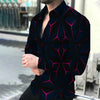 Men's Long Sleeve 3D Digital Printing Shirt