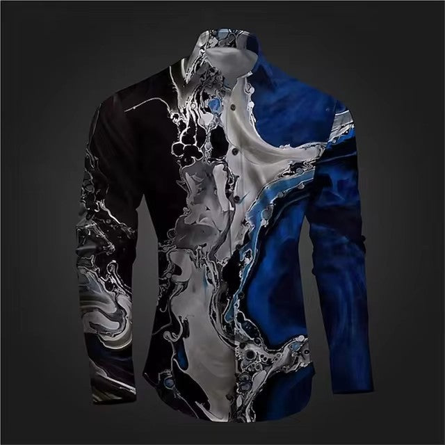 Fashion Casual Vintage Long Sleeve Shirt