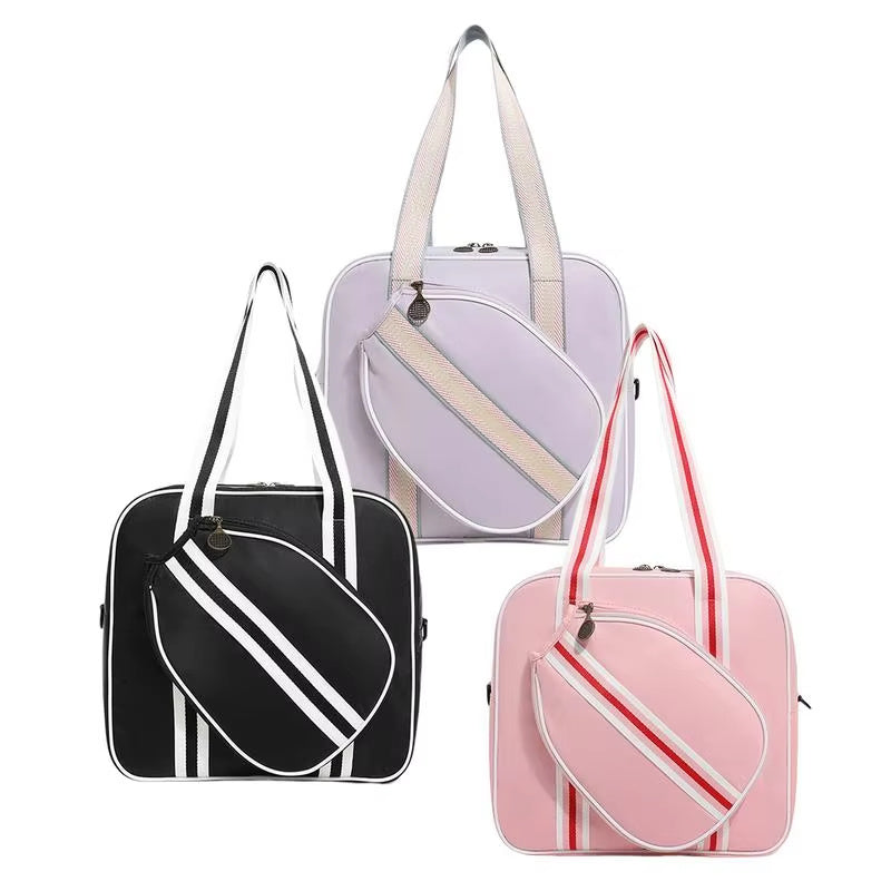 Borsa da palestra per racchetta sportiva da esterno, grande capacità, con una sola spalla