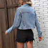 Autumn Long Sleeve Denim Coat
