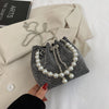 Fashion Light Diamond Shoulder Bag Western Style Chain Crossbody