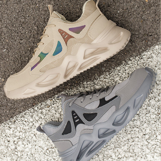 Scarpe da lavoro estive da uomo, deodoranti e traspiranti, leggere